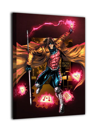 Gambit Wall Art | Marvel Fan Art | Snapping Turtle Gallery - Snapping Turtle Gallery