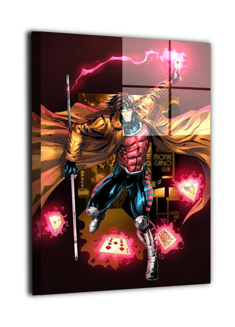 Gambit Wall Art | Marvel Fan Art | Snapping Turtle Gallery [variant_option1] Print, Premium Wall Art by Snapping Turtle Gallery