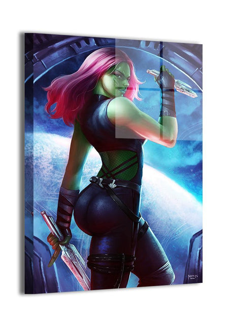 Gamora Wall Art | Marvel Ultra-HD Acrylic, Metal & Canvas Print - Snapping Turtle Gallery