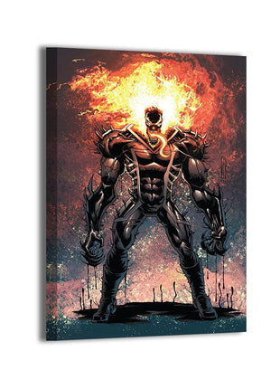 Ghost Rider Wall Art | Marvel Fan Art | Snapping Turtle Gallery - Snapping Turtle Gallery