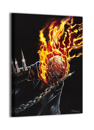 Ghost Rider Wall Art | Marvel Fan Art | Snapping Turtle Gallery - Snapping Turtle Gallery