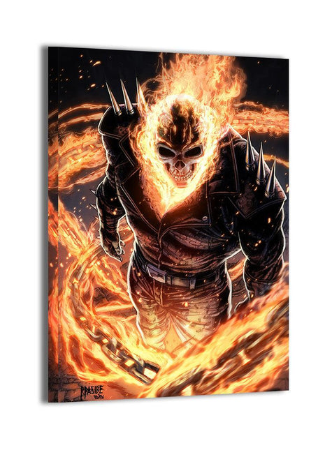 Ghost Rider Wall Art | Marvel Fan Art | Snapping Turtle Gallery [variant_option1] Print, Premium Wall Art by Snapping Turtle Gallery