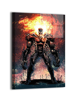 Ghost Rider Wall Art | Marvel Fan Art | Snapping Turtle Gallery - Snapping Turtle Gallery
