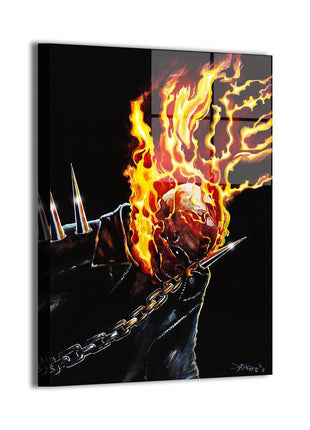 Ghost Rider Wall Art | Marvel Fan Art | Snapping Turtle Gallery - Snapping Turtle Gallery