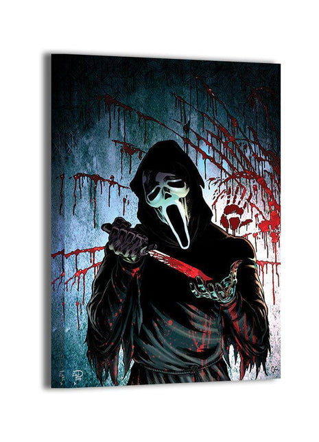 Ghostface Wall Art | Scream Ultra-HD Acrylic, Metal & Canvas Art Print - Snapping Turtle Gallery