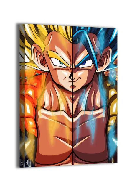 Gogeta Wall Art | Dragon Ball Fan Art | Snapping Turtle Gallery - Snapping Turtle Gallery