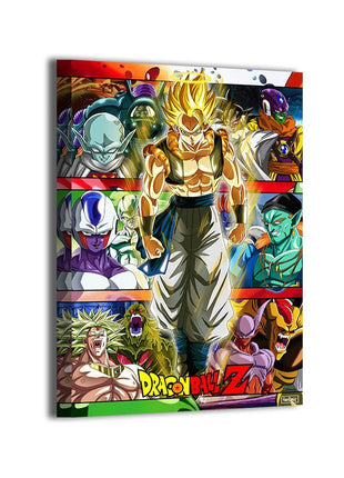 Goku & DBZ Villains Wall Art | Dragon Ball Fan Art | Snapping Turtle Gallery - Snapping Turtle Gallery
