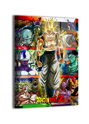 Goku & DBZ Villains Wall Art | Dragon Ball Fan Art | Snapping Turtle Gallery - Snapping Turtle Gallery