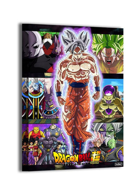 Goku Ultra Instinct Wall Art | Dragon Ball Super Fan Art | Snapping Turtle Gallery - Snapping Turtle Gallery