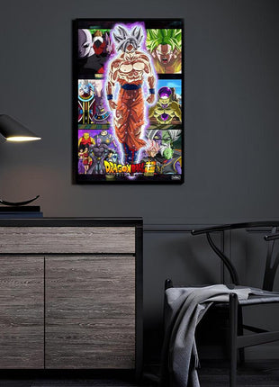 Goku Ultra Instinct Wall Art | Dragon Ball Super Fan Art | Snapping Turtle Gallery - Snapping Turtle Gallery