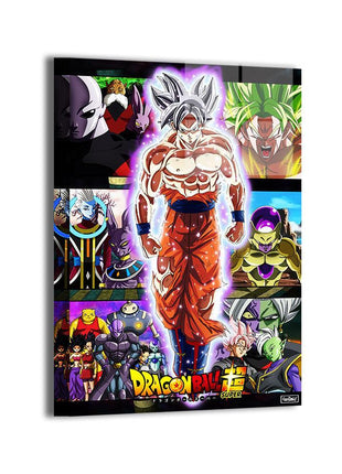 Goku Ultra Instinct Wall Art | Dragon Ball Super Fan Art | Snapping Turtle Gallery - Snapping Turtle Gallery