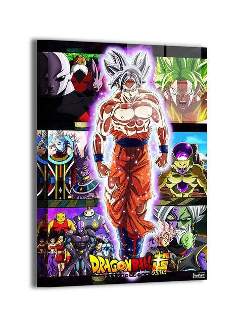 Goku Ultra Instinct Wall Art | Dragon Ball Super Fan Art | Snapping Turtle Gallery - Snapping Turtle Gallery