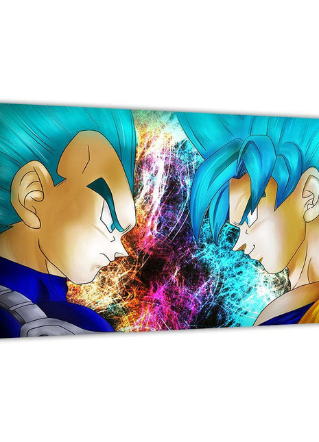 Goku & Vegeta Wall Art | Dragon Ball HD Acrylic, Metal & Canvas Print - Snapping Turtle Gallery