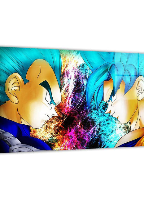 Goku & Vegeta Wall Art | Dragon Ball HD Acrylic, Metal & Canvas Print - Snapping Turtle Gallery