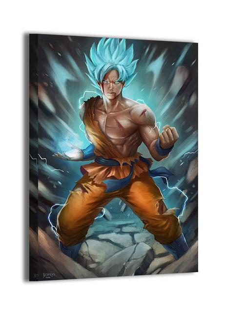 Goku Wall Art | Dragon Ball Super HD Acrylic, Metal & Canvas Print - Snapping Turtle Gallery
