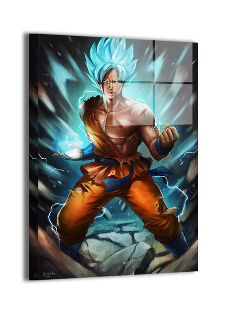Goku Wall Art | Dragon Ball Super HD Acrylic, Metal & Canvas Print - Snapping Turtle Gallery