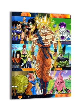 Goku Wall Art | Dragon Ball Z Fan Art | Snapping Turtle Gallery - Snapping Turtle Gallery