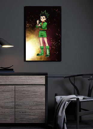 Gon Freecss Wall Art | Hunter x Hunter Fan Art | Snapping Turtle Gallery - Snapping Turtle Gallery