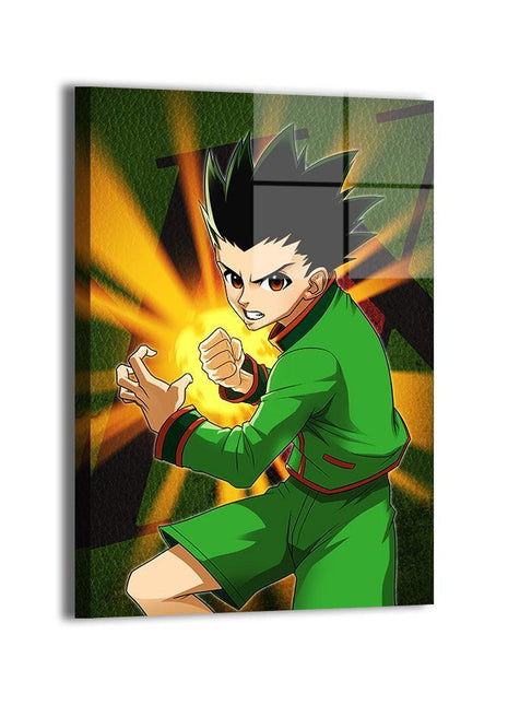 Gon Freecss Wall Art | Hunter x Hunter Acrylic, Metal & Canvas - Snapping Turtle Gallery