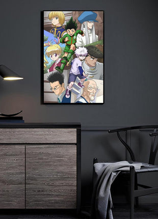 Hunter x Hunter Gon Killua Wall Art | Ultra-HD Acrylic, Metal & Canvas - Snapping Turtle Gallery