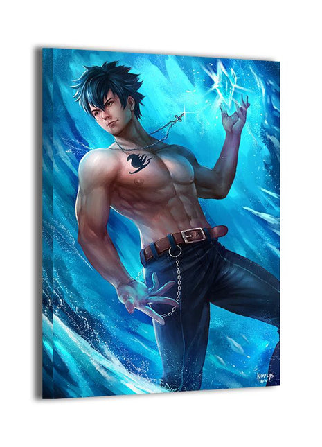 Gray Fullbuster Wall Art | Fairy Tail HD Acrylic, Metal & Canvas Print - Snapping Turtle Gallery