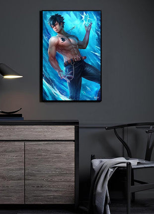 Gray Fullbuster Wall Art | Fairy Tail HD Acrylic, Metal & Canvas Print - Snapping Turtle Gallery
