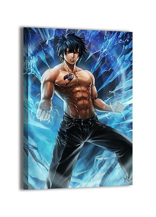 Gray Fullbuster Wall Art | Fairy Tail Anime Acrylic, Metal & Canvas - Snapping Turtle Gallery