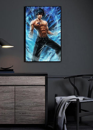 Gray Fullbuster Wall Art | Fairy Tail Anime Acrylic, Metal & Canvas - Snapping Turtle Gallery