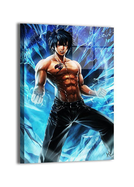 Gray Fullbuster Wall Art | Fairy Tail Anime Acrylic, Metal & Canvas - Snapping Turtle Gallery