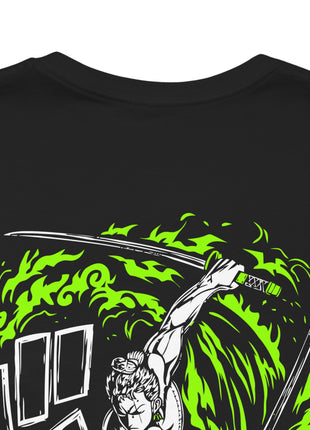 Green Flame Swordsman Anime Shirt | Snapping Turtle Gallery [variant_option1] Print, Premium Wall Art by Snapping Turtle Gallery