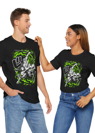 Green Flame Swordsman Anime Shirt | Snapping Turtle Gallery [variant_option1] Print, Premium Wall Art by Snapping Turtle Gallery