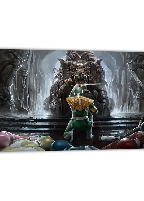 Green Ranger Wall Art | Power Rangers HD Acrylic, Metal & Canvas Print - Snapping Turtle Gallery