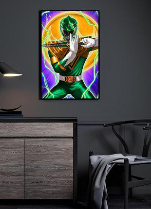 Green Ranger Wall Art | Power Rangers HD Acrylic, Metal & Canvas Print - Snapping Turtle Gallery