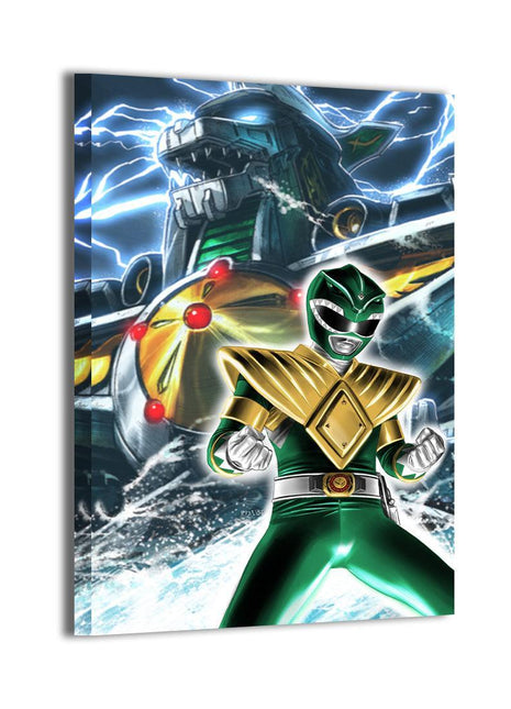 Green Ranger Wall Art | Power Rangers Fan Art | Snapping Turtle Gallery - Snapping Turtle Gallery