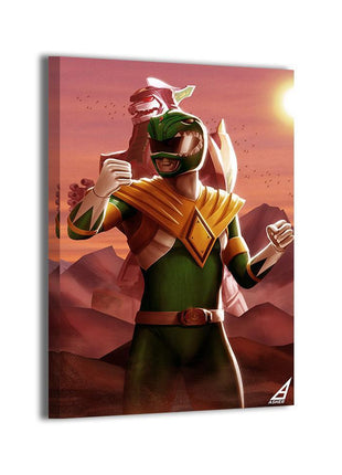 Green Ranger Wall Art | Power Rangers HD Acrylic, Metal & Canvas Print - Snapping Turtle Gallery