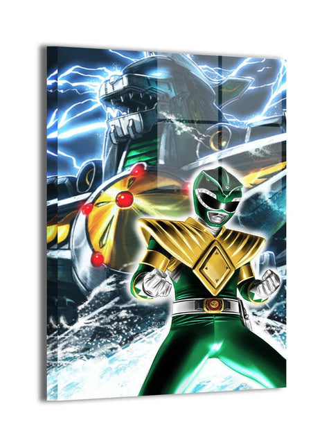 Green Ranger Wall Art | Power Rangers Fan Art | Snapping Turtle Gallery - Snapping Turtle Gallery