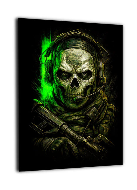 Green Specter Wall Art