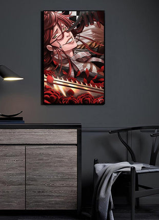 Grell Sutcliff Art | Acrylic, Metal & Canvas - Snapping Turtle Gallery
