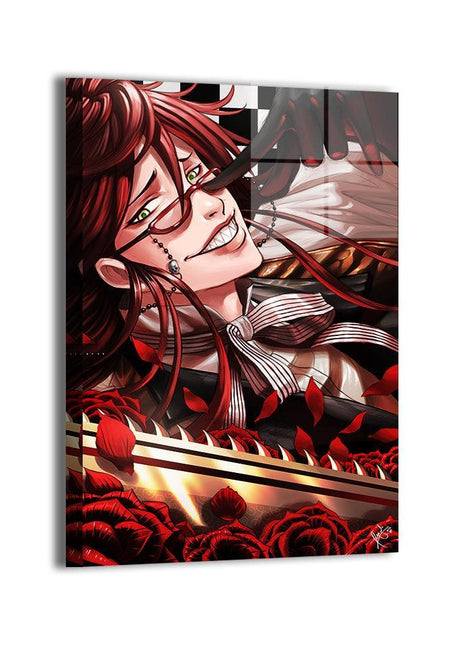 Grell Sutcliff Wall Art | Black Butler HD Acrylic, Metal & Canvas - Snapping Turtle Gallery