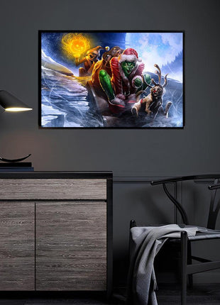Grinch Wall Art | Holiday Fan Art | Snapping Turtle Gallery - Snapping Turtle Gallery
