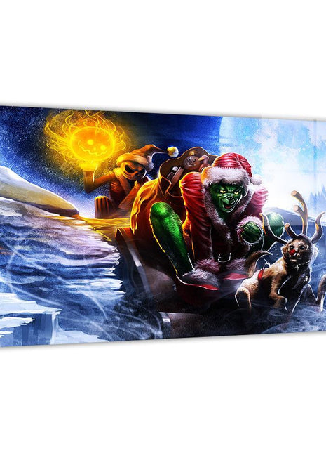 Grinch Wall Art | Holiday Fan Art | Snapping Turtle Gallery - Snapping Turtle Gallery