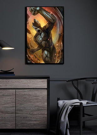 Groot Wall Art | Marvel Ultra-HD Acrylic, Metal & Canvas Print - Snapping Turtle Gallery