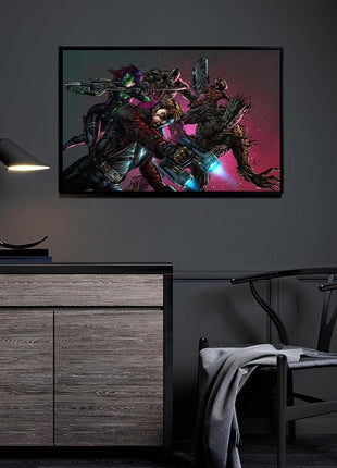 Guardians of the Galaxy Wall Art | Marvel Fan Art | Snapping Turtle Gallery - Snapping Turtle Gallery