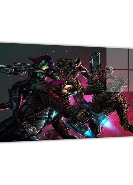 Guardians of the Galaxy Wall Art | Marvel Fan Art | Snapping Turtle Gallery [variant_option1] Print, Premium Wall Art by Snapping Turtle Gallery