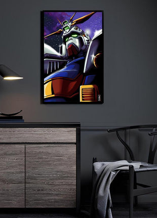 Gundam Wall Art | Mecha Fan Art | Snapping Turtle Gallery - Snapping Turtle Gallery