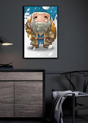 Hagrid Wall Art | Harry Potter Ultra-HD Acrylic, Metal & Canvas Print - Snapping Turtle Gallery