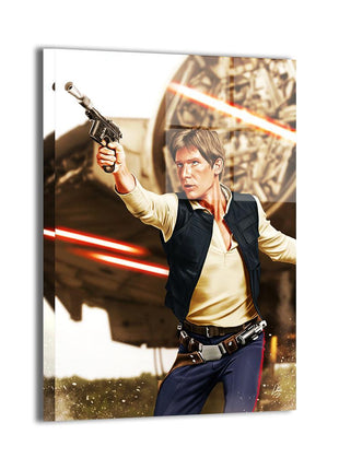 Han Solo Wall Art | Star Wars Fan Art | Snapping Turtle Gallery - Snapping Turtle Gallery