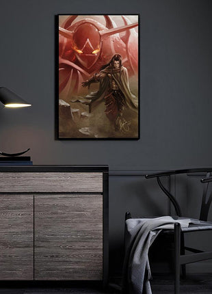 Hao Asakura Wall Art | Shaman King HD Acrylic, Metal & Canvas Print - Snapping Turtle Gallery