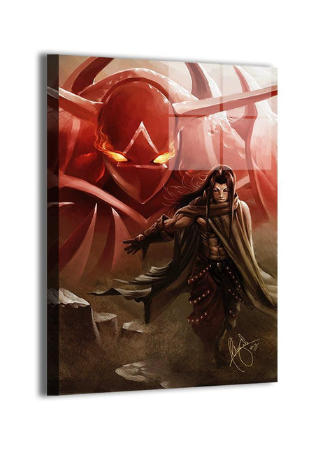 Hao Asakura Wall Art | Shaman King HD Acrylic, Metal & Canvas Print - Snapping Turtle Gallery
