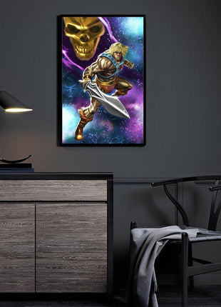 He-Man Wall Art | Masters of the Universe Fan Art | Snapping Turtle Gallery - Snapping Turtle Gallery